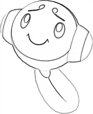 Coloriage de Tritonde