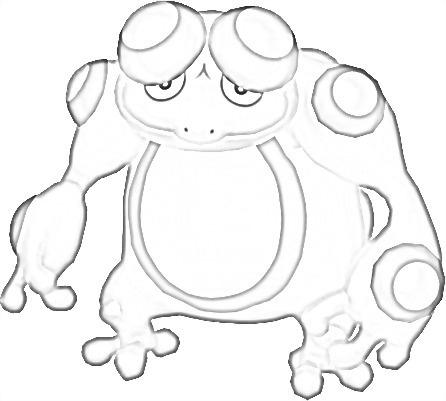 Coloriage de Crapustule