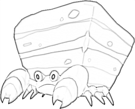 Coloriage de Crabaraque