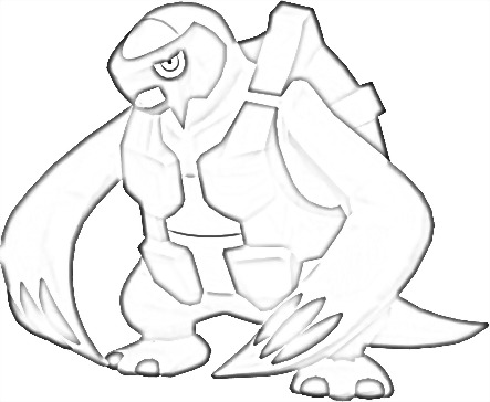 Coloriage de Mégapagos