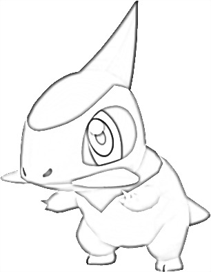 Coloriage de Coupenotte