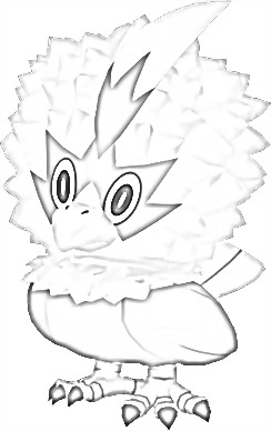 Coloriage de Furaiglon