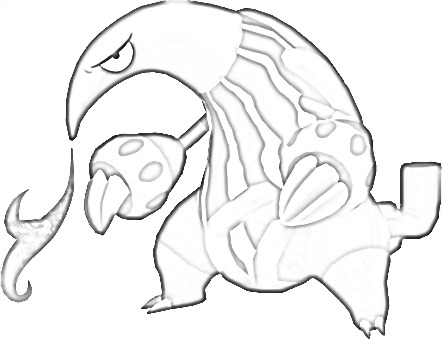Coloriage de Aflamanoir