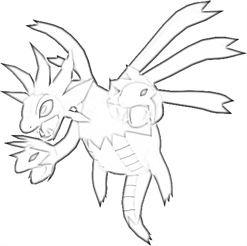Coloriage de Trioxhydre