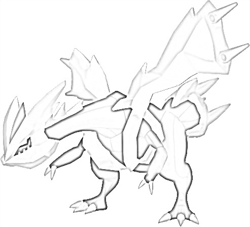 Coloriage de Kyurem