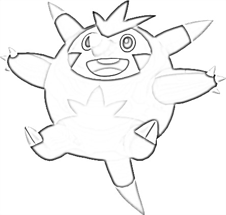 Coloriage de Boguérisse