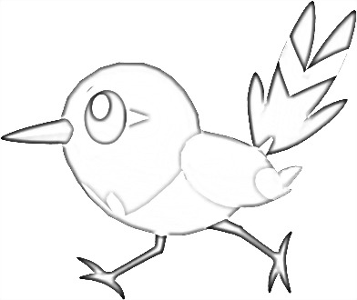 Coloriage de Passerouge