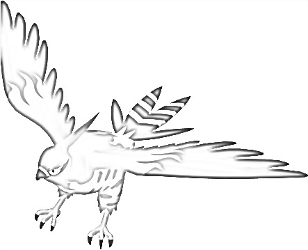Coloriage de Flambusard