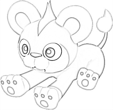 Coloriage de Hélionceau