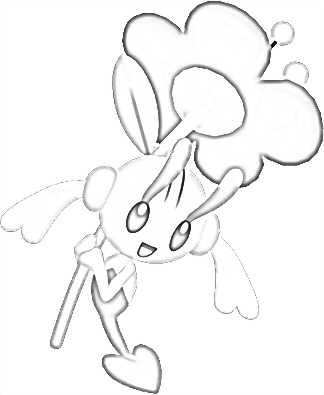 Coloriage de Floette