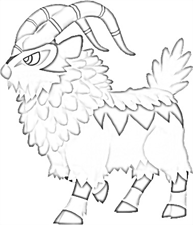 Coloriage de Chevroum