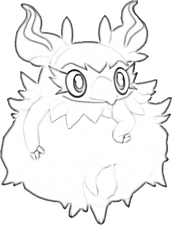 Coloriage de Cocotine