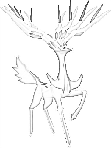 Coloriage de Xerneas