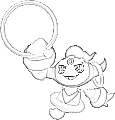 Coloriage de Hoopa