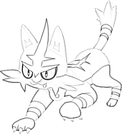 Coloriage de Matoufeu