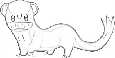 Coloriage de Manglouton