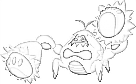 Coloriage de Crabominable