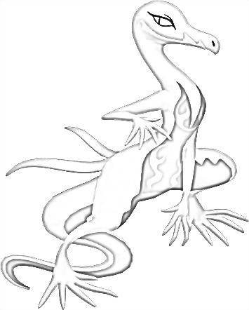 Coloriage de Malamandre