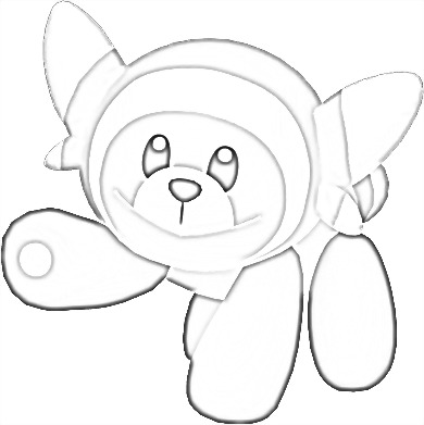 Coloriage de Nounourson
