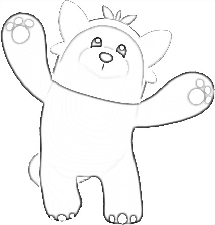 Coloriage de Chelours