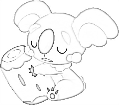 Coloriage de Dodoala