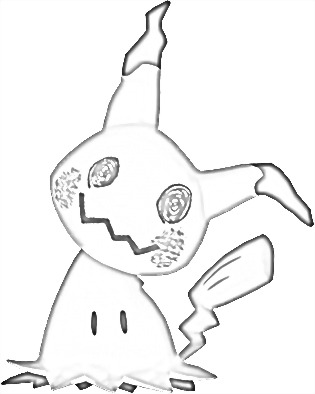 Coloriage de Mimiqui