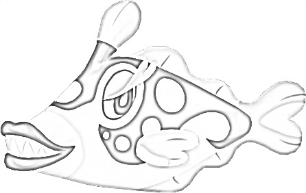 Coloriage de Denticrisse