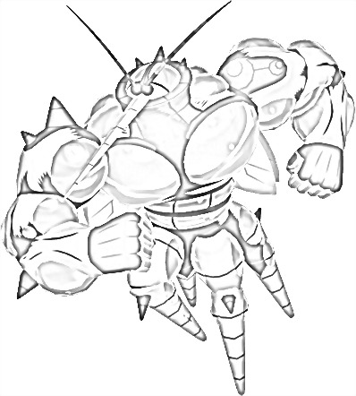 Coloriage de Mouscoto