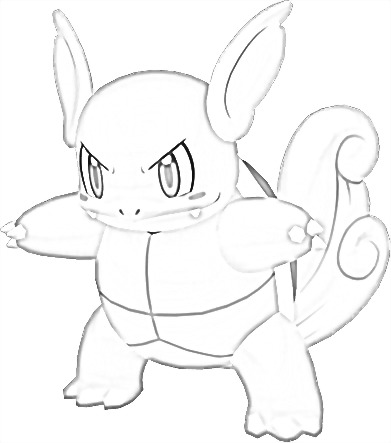 Coloriage de Carabaffe