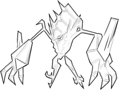 Coloriage de Necrozma