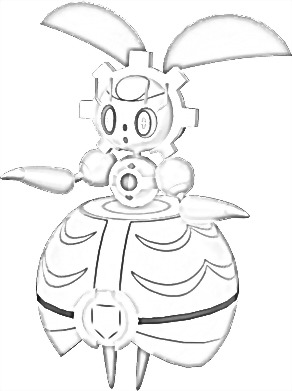 Coloriage de Magearna