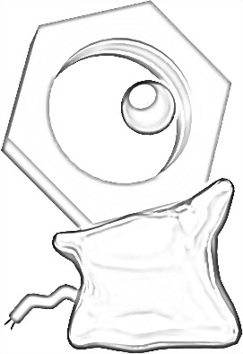 Coloriage de Meltan