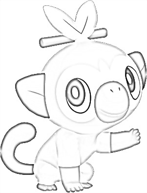 Coloriage de Ouistempo