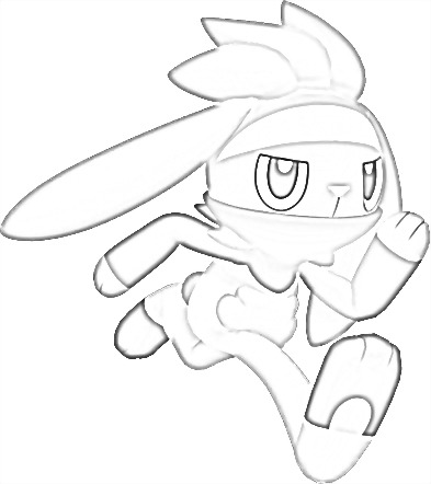 Coloriage de Lapyro