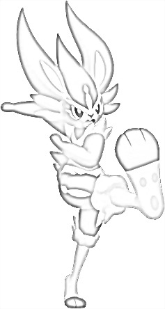 Coloriage de Pyrobut