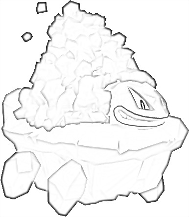 Coloriage de Wagomine