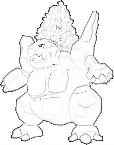 Coloriage de Monthracite