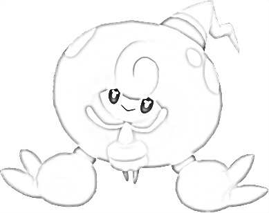 Coloriage de Chapotus
