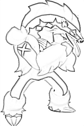 Coloriage de Ixon
