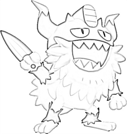 Coloriage de Berserkatt