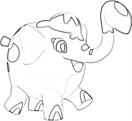 Coloriage de Charibari