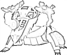 Coloriage de Flâmigator