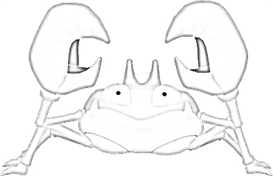 Coloriage de Krabby